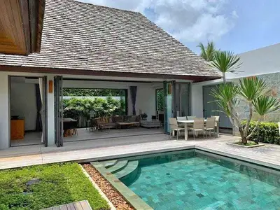 Anchan villa – 3 bedrooms with private pool for rent in Layan