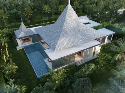 Moderns pool villa with 4 bedrooms for sale in Bang Jo,Phuket