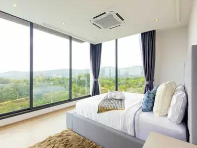 Modern Overlooking villa with 6 bedrooms for sale in Layan, Choeng Thale.