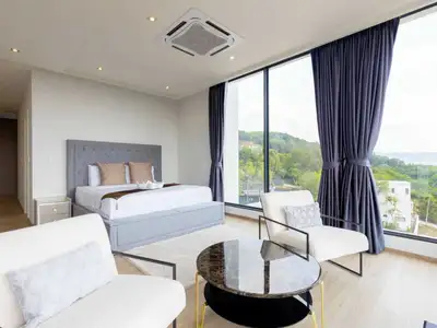 Modern Overlooking villa with 6 bedrooms for sale in Layan, Choeng Thale.