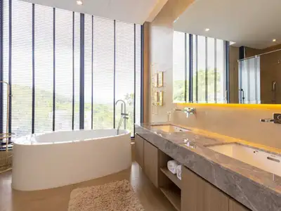Modern Overlooking villa with 6 bedrooms for sale in Layan, Choeng Thale.