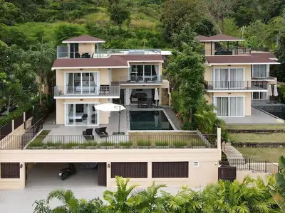 Sea View Villa with 4 bedrooms for rent in Chalong, Phuket
