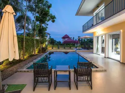 Sea View Villa with 4 bedrooms for rent in Chalong, Phuket