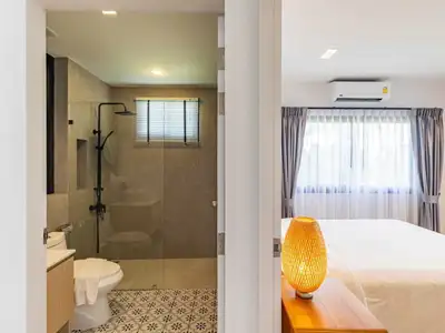 Cozy 3 bedrooms house for rent in Choeng Thale