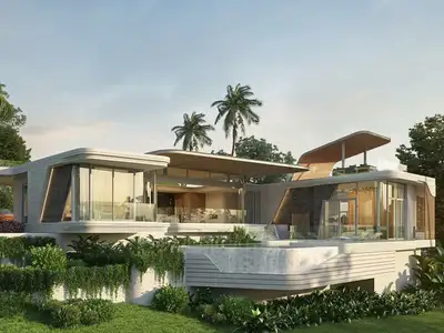 5 Bedrooms Mountain View Villa For Sale, Layan, Phuket