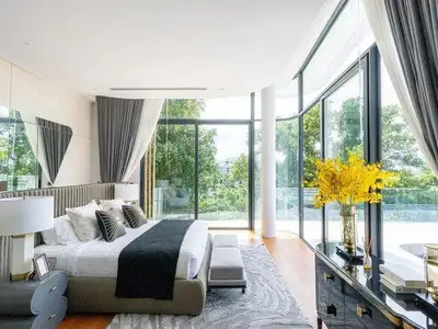 5 Bedrooms Mountain View Villa For Sale, Layan, Phuket