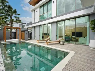 The Teak – 3 bedroom villa for rent in Choeng Thale