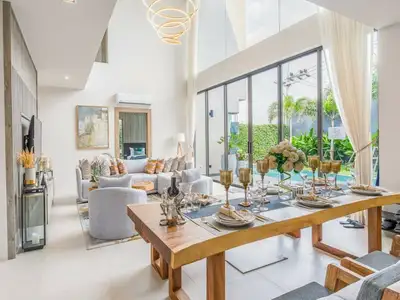 Brand new pool villa 3 bed – in Pasak-Cherng talay, Phuket