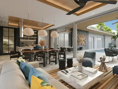 3Bedroom Modern Pool Villa For Sale, Layan, Phuket