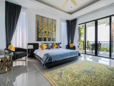 Baan Sawan 5 bedroom Sea view with private pool villa in Rawai