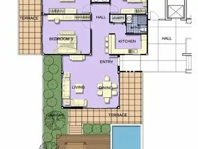 Penthouse 3 Bedrooms with Private Pool For Sale in Choeng Thale Phuket