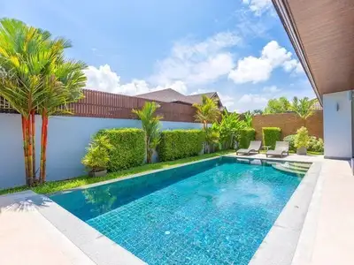 Private pool villa 3 bed for rent – in Pasak – Choeng talay, Phuket