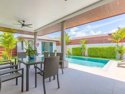 Private pool villa 3 bed for rent – in Pasak – Choeng talay, Phuket