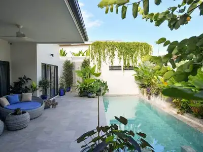 3 bedroom with private pool villa for rent in Choeng Thale