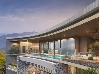 Panoramic Oceanview Pool Villa 4 bedroom for sale – in Bantao, Phuket