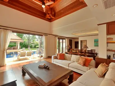 Exclusive 4 Bedroms and Office Rooms Villa 1300 Sqm. With Private Pool For Sale In Bangtao Phuket