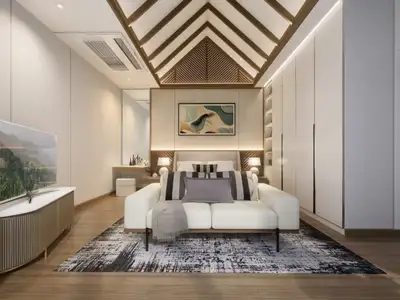 2 Storeys 4 Bedrooms Villa  423 sqm. With Private Pool For Sale In Bangtao Phuket
