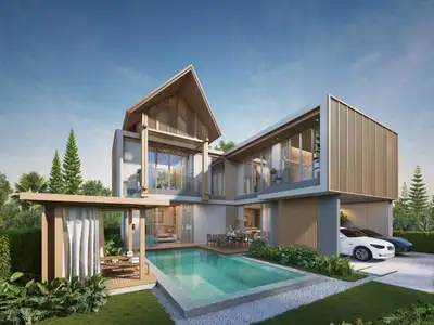 3 Bedrooms Luxurious Villa 306 sqm. With Private Pool For Sale In Bangtao Phuket