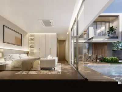 3 Bedrooms Luxurious Villa 306 sqm. With Private Pool For Sale In Bangtao Phuket