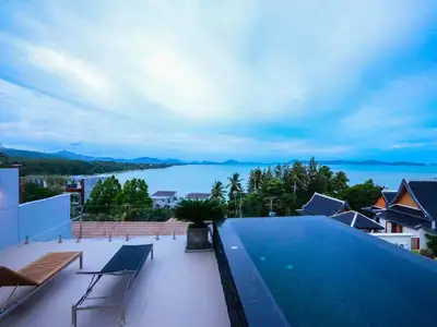 Seaview Aqua Villa – 3 bedrooms with private pool for rent in Rawai