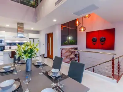 Seaview Aqua Villa – 3 bedrooms with private pool for rent in Rawai