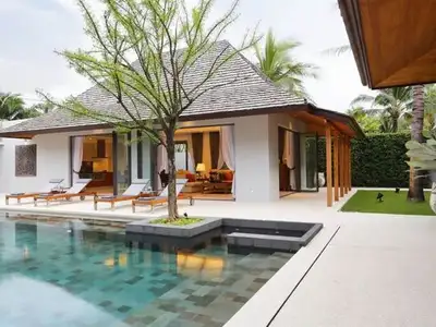 Beautiful Anchan 4 bedrooms villa with private pool for rent in Choeng Thale,Thalang
