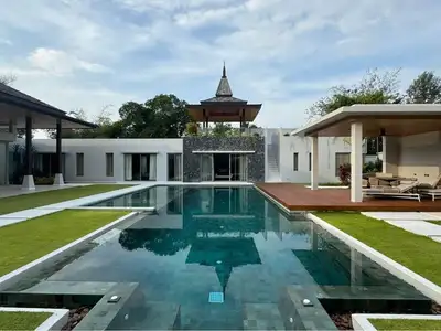 Spacious 1400 sqm Botanica 5 bedrooms with private pool for rent in Choeng Thale,Thalang