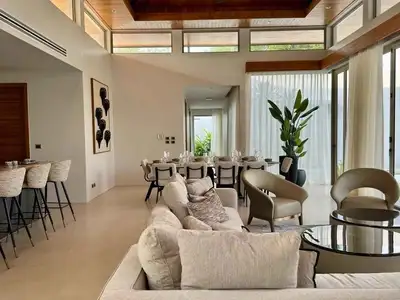 Spacious 1400 sqm Botanica 5 bedrooms with private pool for rent in Choeng Thale,Thalang