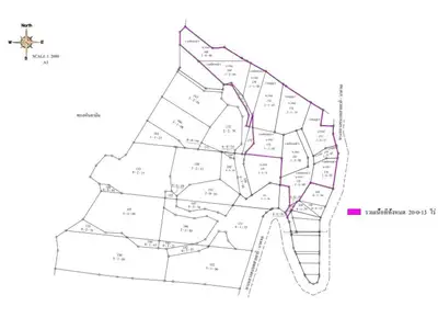 Beach Front Land 20 Rai for sale in Kamala
