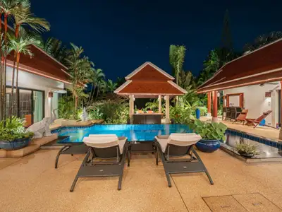 Baan Bua 4 Bedrooms Luxury Villa With Private Pool For Sale In Nai Harn-Rawai Phuket