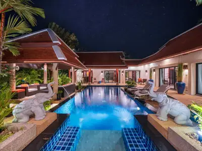 Baan Bua 4 Bedrooms Luxury Villa With Private Pool For Sale In Nai Harn-Rawai Phuket