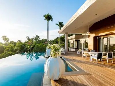 Luxury Stunning 3 Bedrooms Sea View With Private Pool For Sale In Choeng Thale Phuket