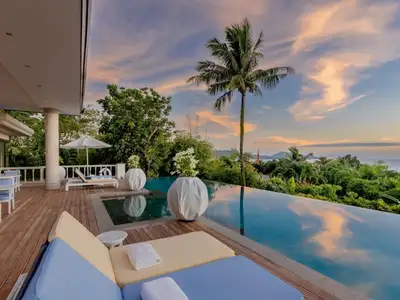 Luxury Stunning 3 Bedrooms Sea View With Private Pool For Sale In Choeng Thale Phuket
