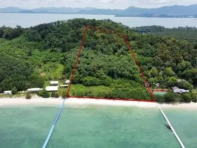 Land 94 Rai Next to Sandy Beach For Sale At Naka Yai Island Phuket