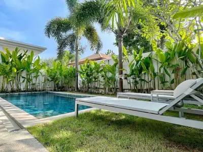 Trichada 3 bedrooms pool villa for rent in Choeng Thale