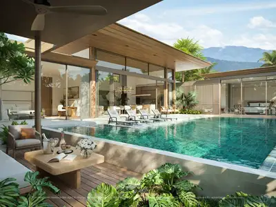New Project 4 bedroom villa with Mountain view for sale in Choeng Thale