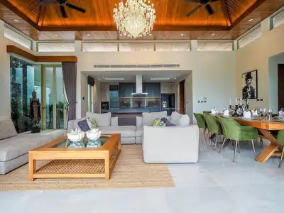 Botanica Bangtao – 4 bedrooms with private pool villa for rent in Choeng Thale