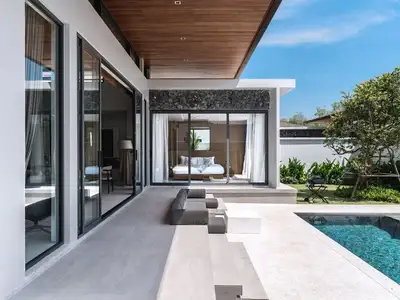 Botanica Modern Loft – 3 bedrooms with private pool villa in Choeng The