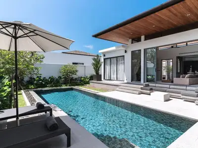 Botanica Modern Loft – 3 bedrooms with private pool villa in Choeng The
