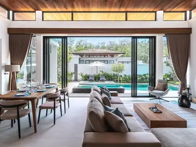 Botanica Modern Loft – 3 bedrooms with private pool villa in Choeng The