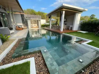 Botanica The Lake side – 3 bedrooms with private pool for rent in Layan