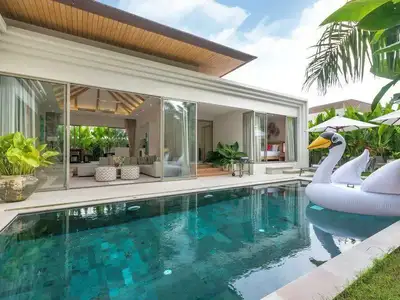 Trichada villa – 3 bedrooms with provate pool for rent in Choeng Thale