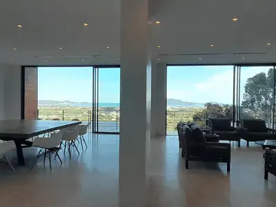 5 Bedrooms Modern Villa for Rent | Breathtaking Chalong Bay Views, Phuket