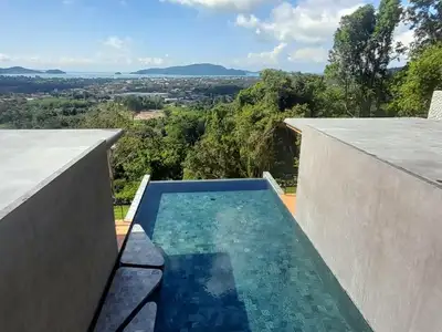 5 Bedrooms Modern Villa for Rent | Breathtaking Chalong Bay Views, Phuket