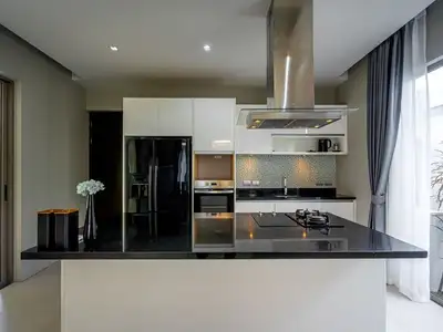 Seastone Villa – 3 bedroom with private pool for rent near Layan Beach