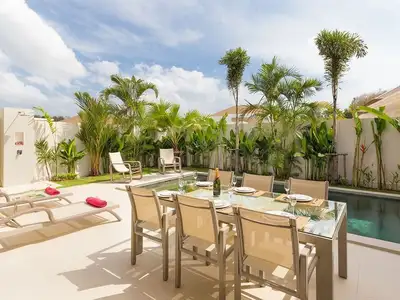 Trichada Villa 3 bedrooms with private pool for rent in Choeng Thale
