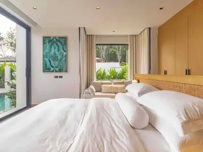 Botanica Modern Loft – 4 bedrooms with private pool for rent in Choeng Thale