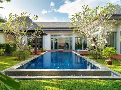 Elegant 4-Bedroom Villa in Cherngtalay, Phuket – Long-Term Lease with Full Services