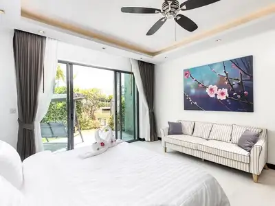 Elegant 4-Bedroom Villa with Private Pool for Rent in Pasak, Cherngtalay, Phuket
