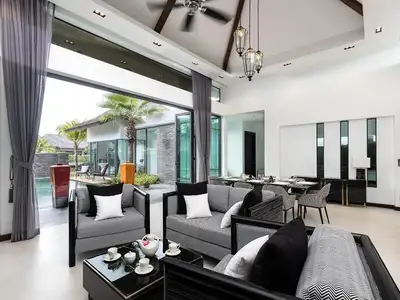 Elegant 4-Bedroom Villa with Private Pool for Rent in Pasak, Cherngtalay, Phuket